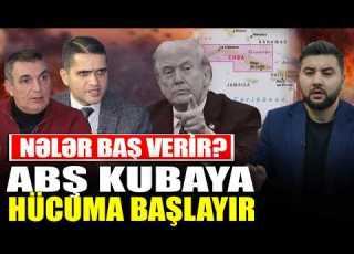 ABŞ Kubaya HÜCUMA Başlayır NƏLƏR BAŞ VERİR Natiq Cəfərli Elxan Şahinoğlu Ilə QIRMIZI MASA CANLI