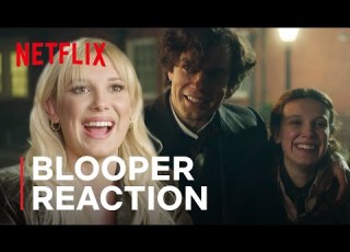 Millie Bobby Brown Reacts To Enola Holmes 2 Bloopers Netflix