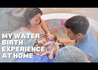 MY WATER BIRTH EXPERIENCE AND SURPRISE GENDER REVEAL