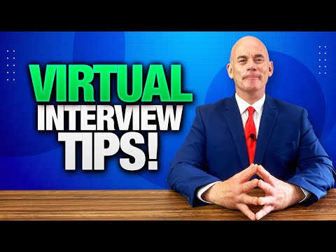 TOP 10 VIRTUAL JOB INTERVIEW TIPS How To PASS An Online Zoom Skype Or HireVue Job Interview