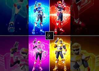  Rangers Miniforce Edit Volt Sammy Max Lucy