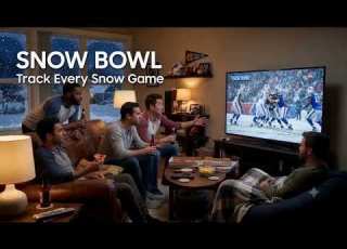  Snow Bowl NFL NCAA Football Snow Game Tracker