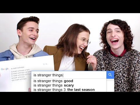 Millie Bobby Brown Finn Wolfhard Noah Schnapp Answer The Web S Most Searched Questions WIRED
