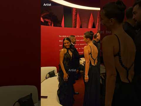 Iman El Assi In A Daring Dress Alongside Asmaa Abu El Yazeed At The Closing Ceremony Of The El Go