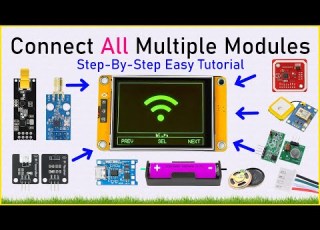  How To Connect All Multiple Modules To CYD GPS NFC IR RF CC1101 NRF24 Speaker Setup