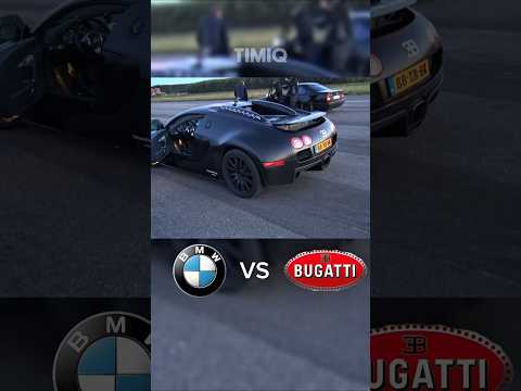 Bugatti Veyron VS Bmw M5