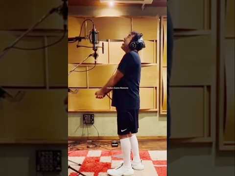 CRISTIAN CASTRO Recording A New Song 10 31 2024