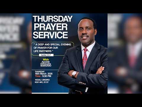 A DEEP AND SPECIAL EVENING OF PRAYER FOR OUR LIFE PARTNER WITH Ap CHRISTOPHE S 19 03 2026