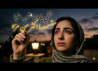 اغنية خفي يا دنيا شويه عليا بالكلمات ستسمعها اكثر من مره رائعه حزينه
