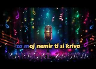 Samo Ti Možeš Da Me Smiris Savo Radusinovic Cover Uživo KARAOKE