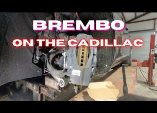 Front Brake Pad Service Cadillac Brembo Calipers