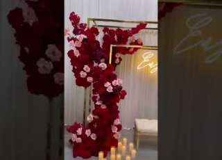 كوشة زفاف Decoration ديكور حفلات أعراس أفراح عمل كوشات اعراس منزلية كوشات اعراس منزلية 5