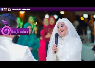 مفاجأه غير متوقعه من عريس وعروسه للجمهور يوم فرحهم احمد حشاد اماني فرحتنا