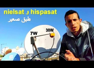 اخيرا Hispasat مع Nielsat على طبق صغير كل دوريات معك من اليوم
