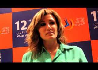  لقاء مع ول تنوري في منتدى الاعلام العربي 2013