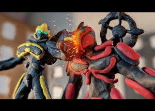  Bumblebee Vs Stinger Transformers Stop Motion