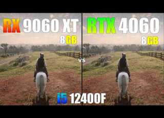  RX 9060 XT Vs RTX 4060 I5 12400F Test In 16 Games