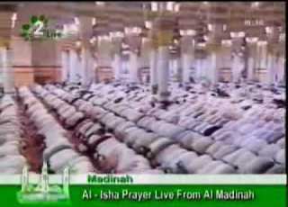 صلاة العشاء 27 سبتمبر 2007 15 رمضان 1428هـ الشيخ علي الحذيفي سورة النجم من 1 32