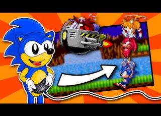  Sonic But You Are Sonic Tails Knuckles Sonic Classic Heroes Rom Hack