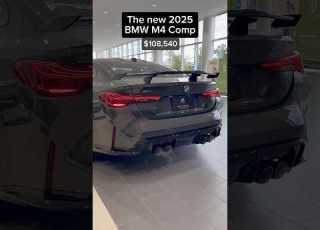 108K 2025 BMW M4 COMPETITION Bmw Shorts