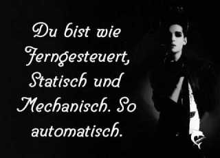  Tokio Hotel Automatisch Lyrics
