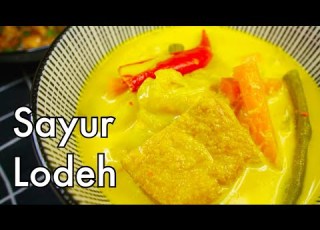 Sayur Lemak Lodeh For Lontong Easy Malay Indonesian Mixed Vegetables Coconut Curry Stew