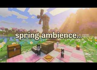  2 Hours Minecraft C418 Spring Ambience For Focus Study Let The Light Shine In