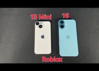  IPhone 16 Vs IPhone 13 Mini Roblox Gameplay Vergleich