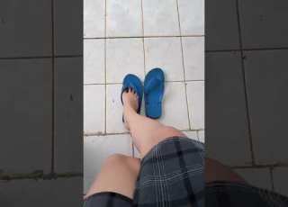 The Sandals Are Upside Down