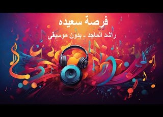 راشد الماجد فرصة سعيده بدون موسيقى بدون موسيقى راشد الماجد أغاني
