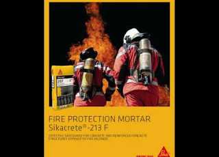  Sika Crete 213 F Fire Resistant Mortar