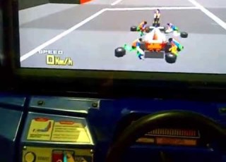  MAME Virtua Racing On Indy 500 Deluxe Cabinet