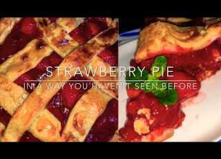 فطيرة الفراولة وصفة اختراع كنت هخرب الدنيا Strawberry Pie Recipe Almost Ruined