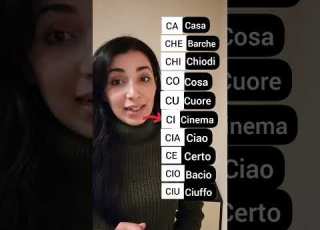 كيفية نطق الحرف Ci CHE باللغة الإيطالية تعلم اللغة الإيطالية Italiano 10ksubscribers