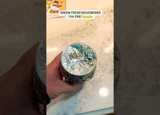 هكذا يبدو الثلج بعد أربعة عقود