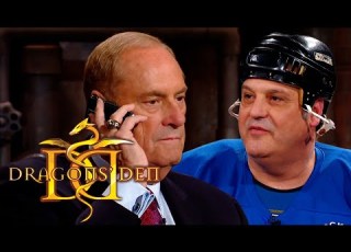 Jim Treliving Calls His Son For His Opinion On An Ice Skating Investment Dragons Den Canada