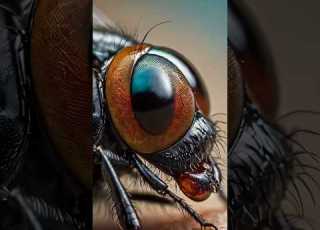  The Strangeness Of A Fly S Eyes
