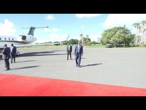 Seeing Off H E Daniel Fransisco Chapo President Of Mozambique JKIA