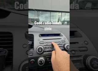  Code Radio Honda Civic Honda Civic Code Radio