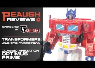 Video Review Transformers SIEGE Classic Animation OPTIMUS PRIME 35th Anniversary