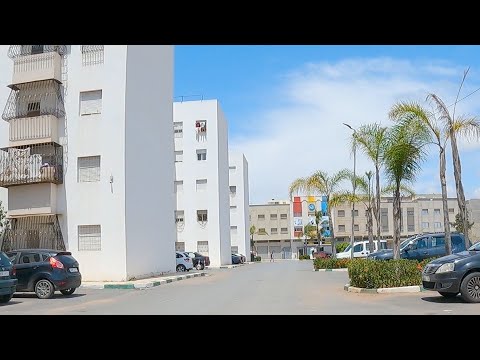 جولة في مدينة سلا شوارع إقامات بيت المستقبل گاراج الطوبيسات البراهمة