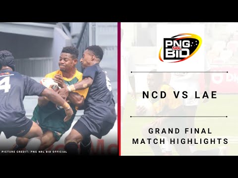 NCD Vs Lae Match Highlights PNG NRL Academy National School Championships