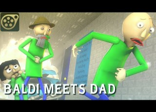 SFM Baldi Meets Father Original Fun Animation