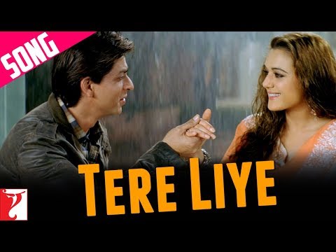 Tere Liye Song Veer Zaara Shah Rukh Khan Preity Zinta
