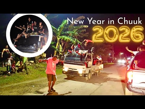 New Year 2026 In Chuuk Federated States Of Micronesia PART ONE