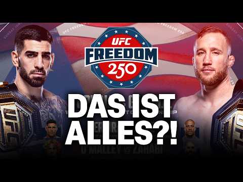 DAS SOLL DAS HEFTIGSTE UFC EVENT ALLER ZEITEN WERDEN