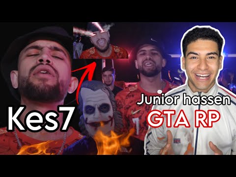 Junior Hassen GTA RP Reaction