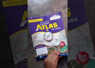  Oxford Students Atlas Book Upse Bpsc