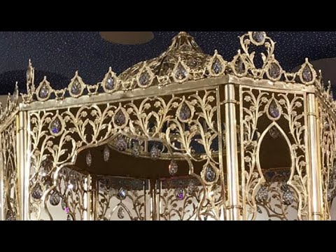 احسن نكافة في وجدة نكافة مسايا دخلة بالعمارية الملكية في عرس مغربي تقليدي