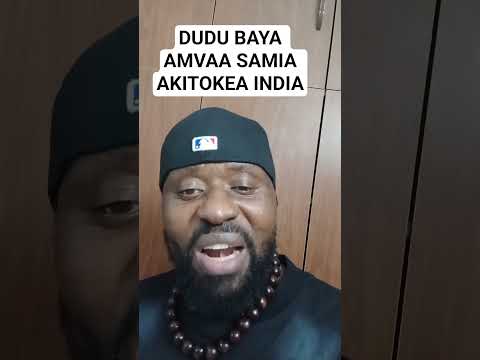 DUDU BAYA IS ANGRY AND GIVES SAMIA A STRONG WARNING WHILE IN INDIA